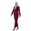 Women Suits 2 Piece Pants Suits for Women Dressy Business Work Professional Slim Fit Suit