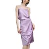 Women's Silk Resort Set - Champagne Halter & Skirt Vacational Comfort