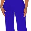 Women's Dressy Jumpsuits Summer Sexy Party Rompers Elegant Deep V Neck Backless Clubwear Wide Leg Long Pants