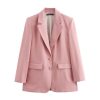Women's in The Summer of The Single-Breasted Leisure Suit Coat Mini Overskirt Suit