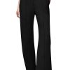 Women's Wide Leg Pants, High Waist Business Work Elastic Suit Pants for Woman, Sports Straight Trousers