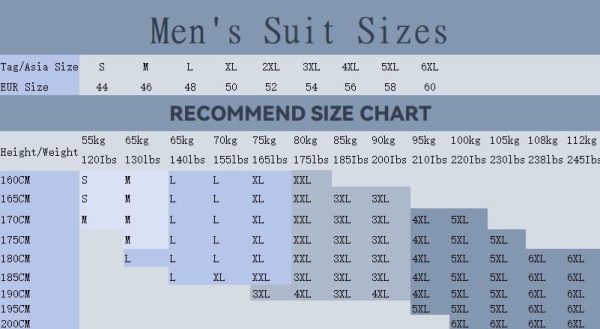 Slim Fit Men’s 3 Piece Formal Suit Set Vest and Pants for Wedding Office Business or Prom Look