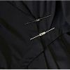 Women Black Pleated Dress Comfort Fit Formal Suit Dress Elegant Office Wear Professional Attire