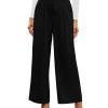 Wide Leg Pants for Women Work Business Casual High Waisted Dressy Pants Flowy Trousers Office
