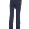 Women's Stretchy Straight Leg Dress Work Pants Business Office Casual Slacks with Pockets
