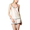 Women's Silk Sleep Set  Halter Vest & Shorts Pajama Premium Quality
