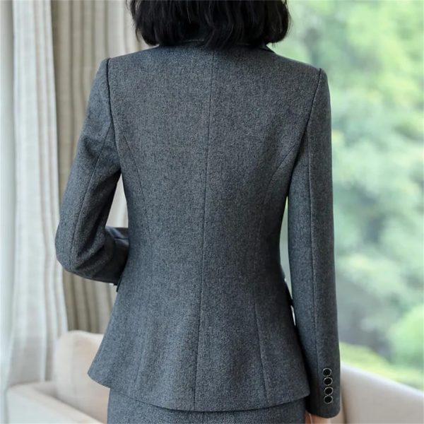 Women Office Ladies Formal Outerwear Work Tops Blazers and Jackets