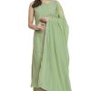 Women's Georgette Chikankari Embroidery Kurta set with Dupatta