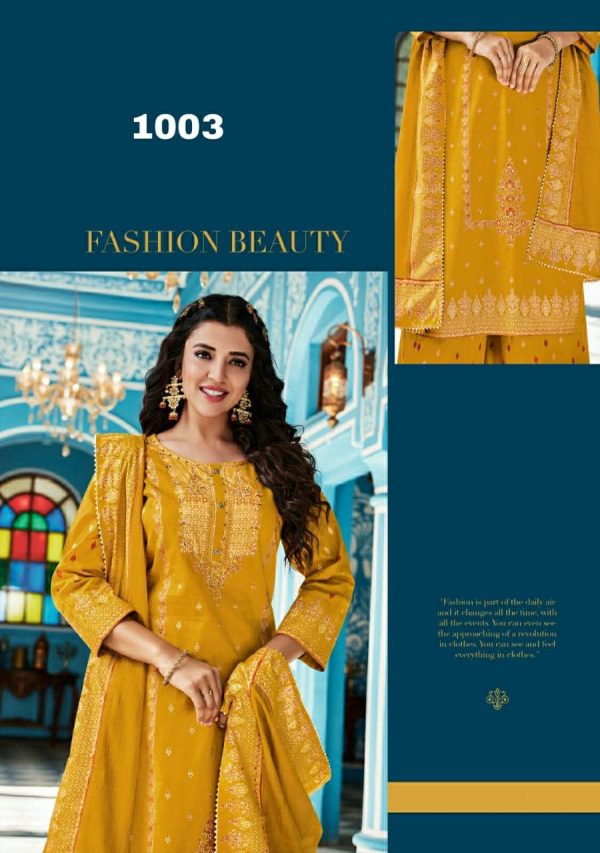 Summer Soft cotton hand work Sharara Suit For Woman Stitched 8159 (3, m)
