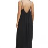 Luma Women's Deep Ruched Scoop Neck Maxi Dress Coverup and Flowy Design for a Comfortable Fit