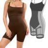 Shapewear Jumpsuits for Women Built In Shapewear Workout Shorts Rompers Tummy Control Bodysuit Yoga Outfits 2024
