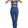 Womens One Piece Workout Jumpsuits Athletic Summer Outfits Yoga Leggings Romper Bodycon Gym Bodysuits