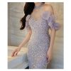 Sexy Halter Evening Dress for Women Versatile Formal Toasting Gown Elegant Party Dresses for Wedding