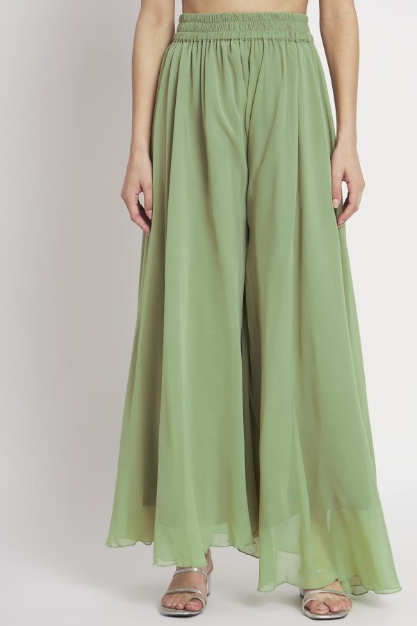 Women's Georgette Chikankari Embroidery Kurta set with Dupatta