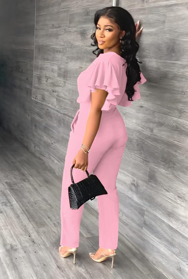 Womens Summer Two Piece Shorts Outfit Sexy Crop Top Butterfly Sleeve 2 pc Short Set Vacation Brunch Matching Set