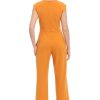 womens Sleek Style Jumpsuit Office Workwear Event Guest of