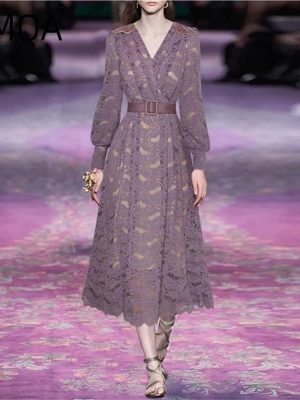 Women's Off The Shoulder Satin Ruffle Maxi Dress - Elegant Floor-Length Beach & Prom Dress