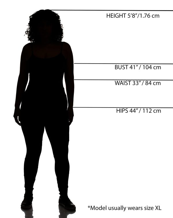 Women's Sleeveless Neckline Cutout Jumpsuit With Pockets