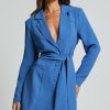 Women's Single Breasted Suit Jacket Casual Notch Lapel Blazer for Prom/Business