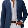 Men's Casual Blazer Suit Jackets 2 Button Lightweight Sport Coats