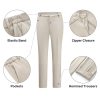 Women's Business Suits for Work Professional 2 Piece Slim Fit Outfits for Women