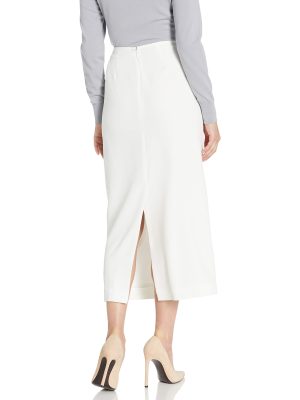 Women's Stretch Crepe Column Skirt