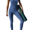 Womens One Piece Workout Jumpsuits Athletic Summer Outfits Yoga Leggings Romper Bodycon Gym Bodysuits
