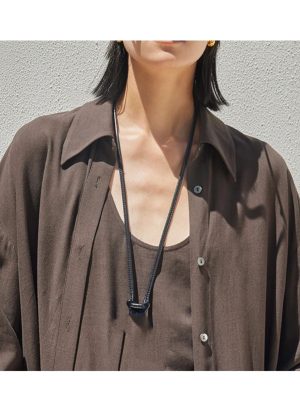 Women's Linen Comfort Set - Long Sleeve Shirt & Straight Leg Pants Cooling Lounge