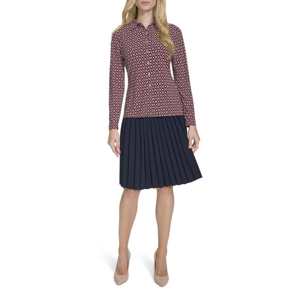 Women's Soft Work Long Sleeve Knit Top