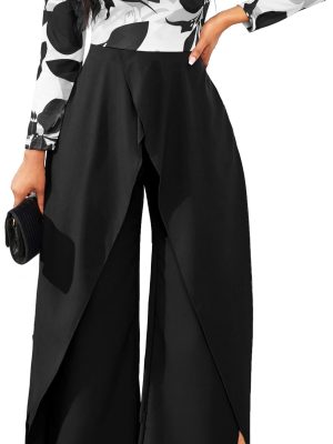 Casua Jumpsuit for Women Sexy Hight Waist Straight Long Pants Wide Leg Pants Womens One Piece Outfits