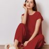 Lounge Sets for Women Two Piece Outfits Knit Cap Sleeve Tops Wide Leg Pleated Pants Casual Dressy Sweater Sets