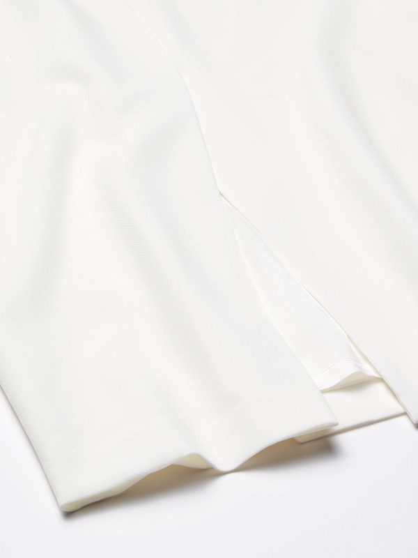 Women's Stretch Crepe Column Skirt