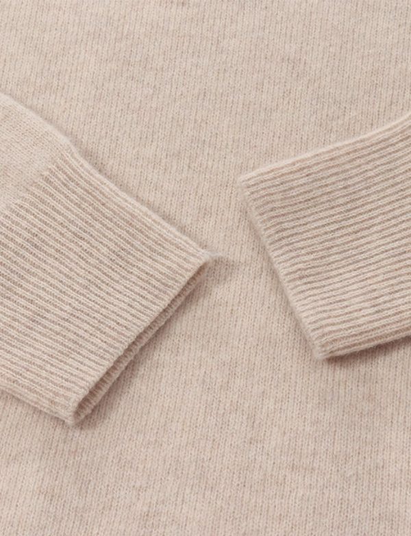 Women's Seamless 100% Wool Sweater, Long Sleeve Crewneck Sweater 2024 Fall Winter Pullover for Women