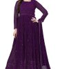 Women's Georgette Embroidery Salwar Suit Anarkali Kurta Set with Dupatta