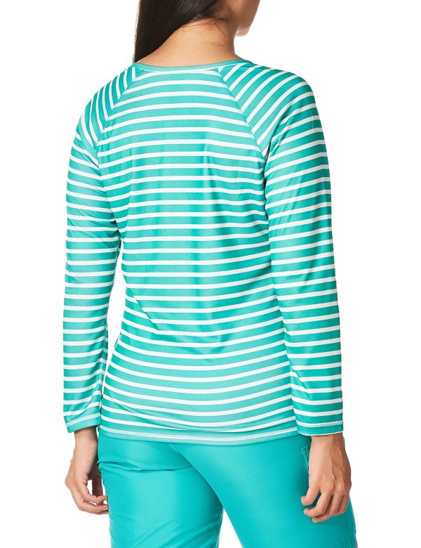 Women's UPF 50+ Long Sleeve Active Swim Tee & Workout Top