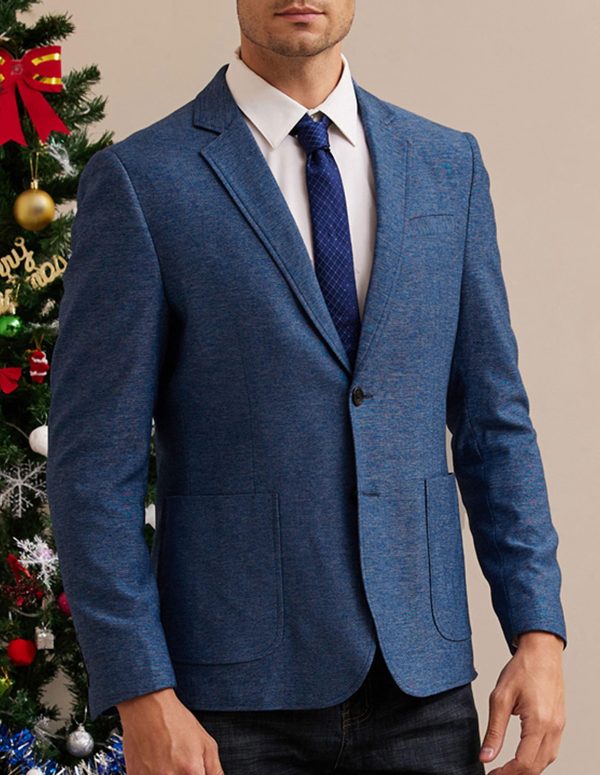 Men's Casual Blazer Suit Jackets 2 Button Lightweight Sport Coats