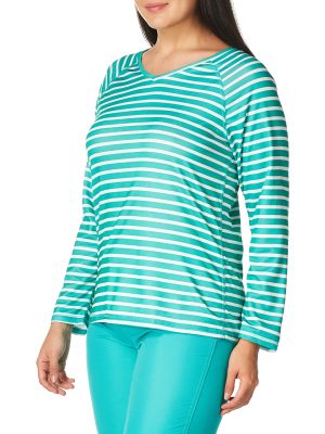 Women's UPF 50+ Long Sleeve Active Swim Tee & Workout Top