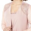 Women's Mother of The Bride Tiered Jacket Dress with Shoulder Embellishment (Petite and Regular Sizes)